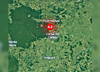 Pará: Cidade registra tremor de terra de magnitude 4,3 na Escala Richter