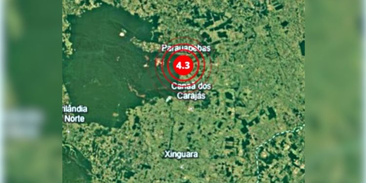 Pará: Cidade registra tremor de terra de magnitude 4,3 na Escala Richter
