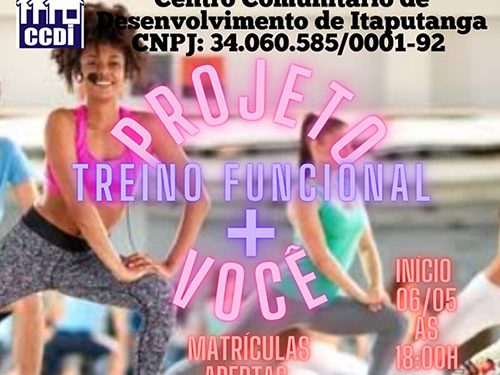 Piúma: Centro Comunitário de Itaputanga lança projeto gratuito de treino funcional para mulheres