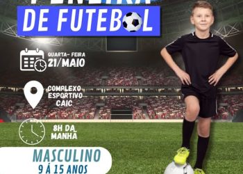 Marataízes: Inscrições abertas para peneira de futebol masculino