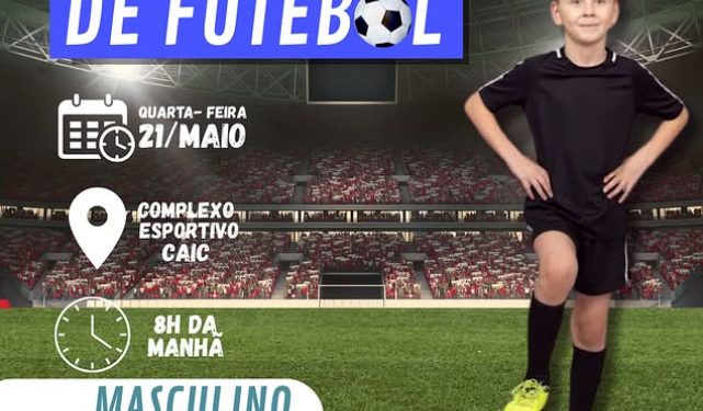 Marataízes: Inscrições abertas para peneira de futebol masculino