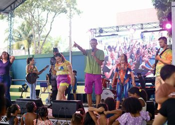 Piúma: Festival Colônia Kids levou diversão e magia para o Bairro Céu Azul
