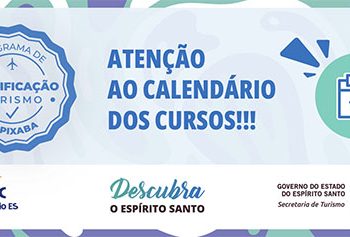 Espírito Santo: Setur abre novas turmas de capacitação para o turismo