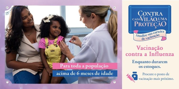 Espírito Santo: Estado amplia vacinação contra a influenza para toda a população acima de 6 meses