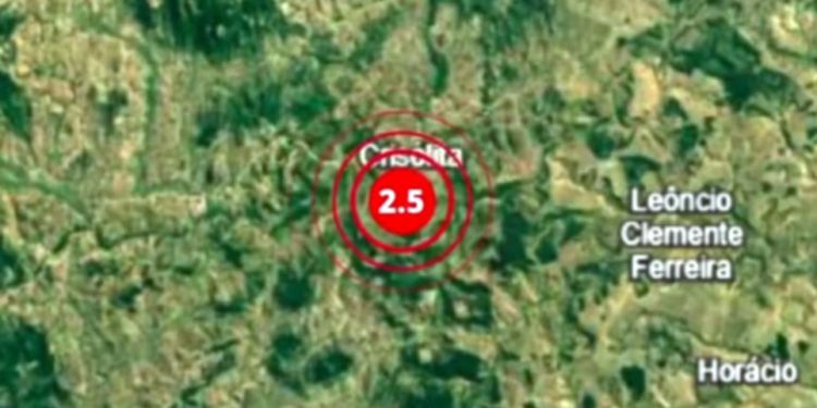 Minas Gerais: Terremoto de 2.5 na Escala Richter atinge Crisólita