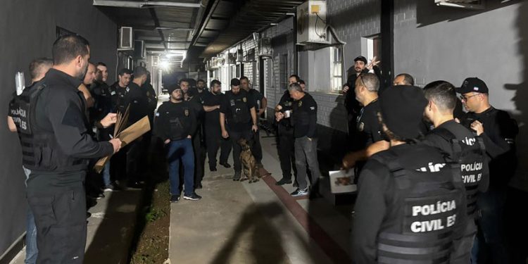 Polícia Civil: Operação em Cachoeiro de Itapemirim prende oito envolvidos em tráfico ligado a detento do RJ