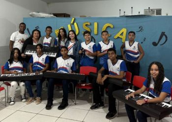 Intercâmbio: Projeto Kennedy Educa Mais – Turma de Teclados se apresenta em Itapemirim