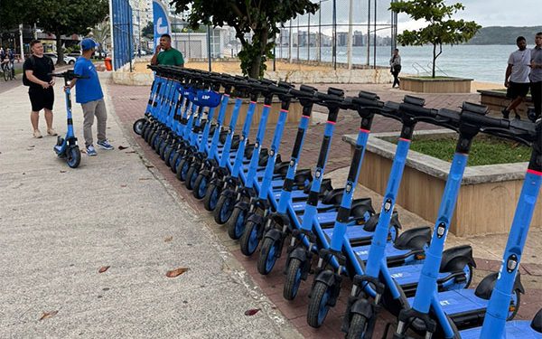 Guarapari: Começa fase de testes de patinetes elétricos compartilhados