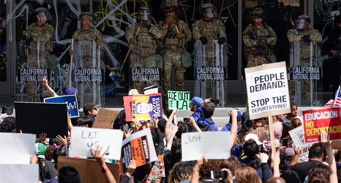 EUA: Governo Trump envia fuzileiros navais para Los Angeles e promete intensificar ataques a migrantes
