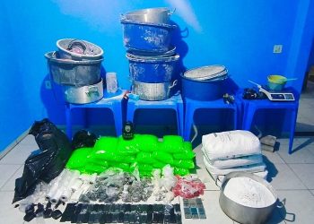 Cariacica: Polícia Militar desmantela laboratório de drogas e apreende grande quantidade de entorpecentes
