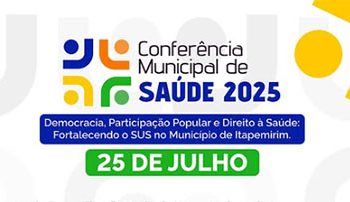 Itapemirim: Conferência Municipal de Saúde 2025 acontece na sexta (25)