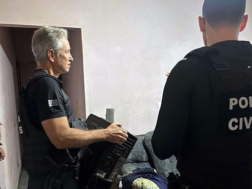 Vitória: PCES presta apoio ao FBI e cumpre mandado de busca
