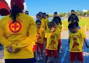 Piúma: Colônia de Férias “Guarda-Vidas Mirins” transforma férias em aprendizado e diversão