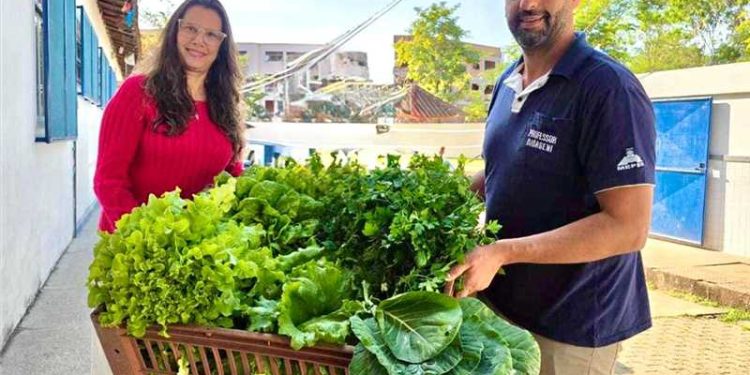 Alfredo Chaves: Escolas municipais recebem alimentos produzidos pela Escola Família Agrícola