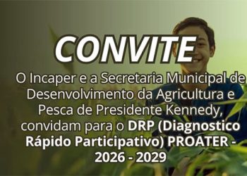 Presidente Kennedy: Produtores rurais estão convidados a participar de diagnóstico participativo