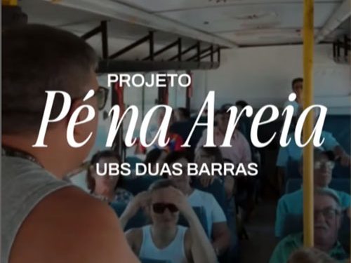 Iconha: Projeto Pé na Areia leva idosos para uma manhã de saúde e bem-estar em Piúma