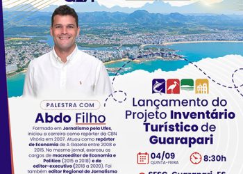Guarapari: Lançamento do projeto “Inventário Turístico do Município” terá palestra de Abdo Filho