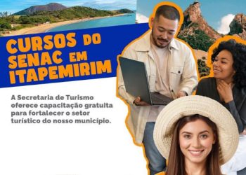Itapemirim: Prefeitura e Senac oferecem cursos gratuitos em parceria para fortalecer o turismo local
