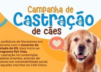 Marataízes: Programa Pet Vida lança campanha de castração de cães