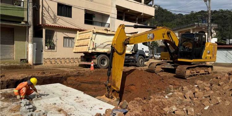 Alfredo Chaves: Obras de macrodrenagem no bairro Macrina na fase final