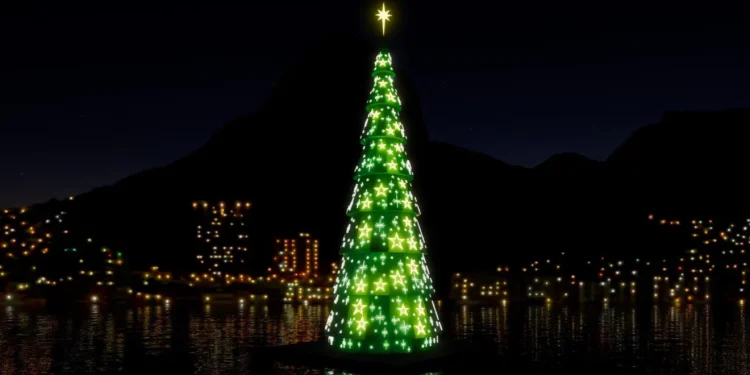 Brasil: Veja quais são as maiores árvores de Natal do país