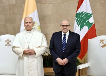 Líbano: Papa Leão XIV pede o “dom divino da paz” ao lado de líderes cristãos e muçulmanos