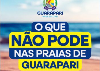 Guarapari: Prefeitura reforça regras e proibições na faixa de areia das praias