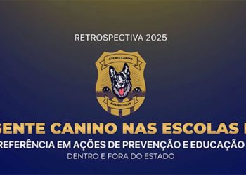 Polícia Civil: Projeto Agente Canino nas Escolas alcança mais de 34 mil alunos em 2025