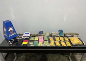 Guarapari: Polícia Militar realiza prisões, apreende arma de fogo e grande quantidade de entorpecentes