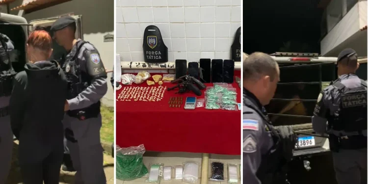 Piúma: Polícia Militar detém suspeitos ligados ao tráfico de drogas e ao Comando Vermelho