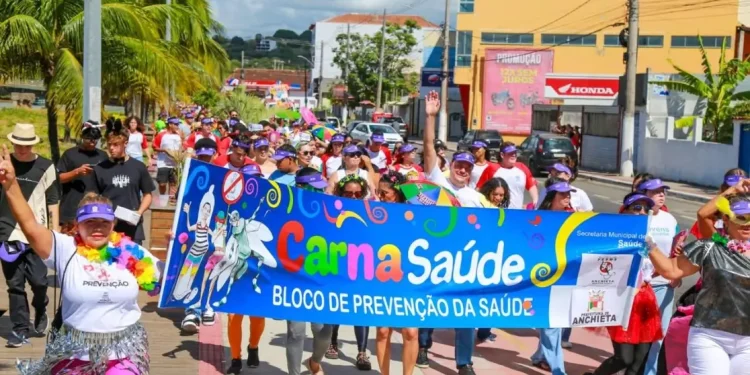 Anchieta: Bloco da Saúde leva alegria e prevenção para as ruas nesta sexta (13)