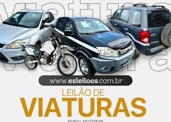 Espírito Santo: Polícia Civil publica edital para o 1º Leilão de Viaturas de 2026