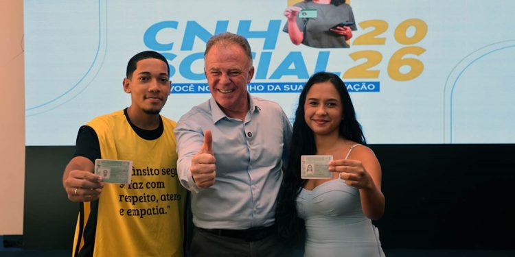 Estado: Inscrições abertas para 9 mil carteiras de habilitação gratuitas no CNH Social 2026