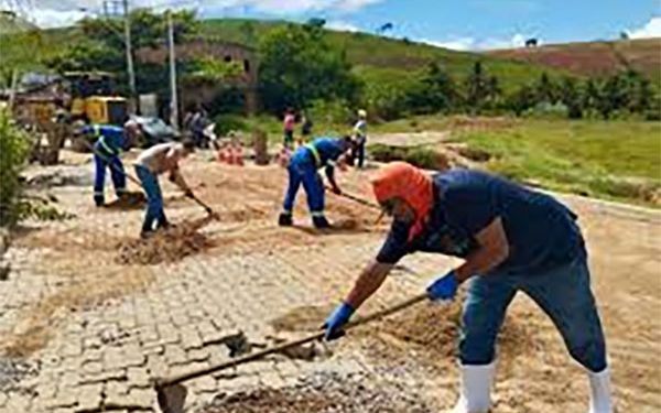 Presidente Kennedy: Chuva intensa causa impactos e mobiliza força-tarefa da Prefeitura