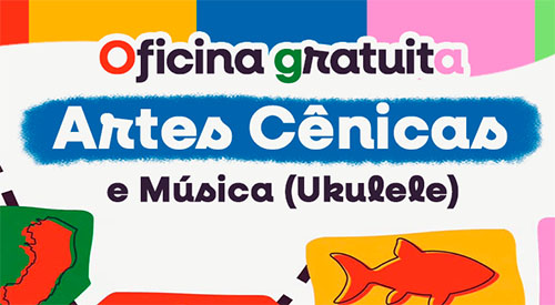 Piúma: Inscrições abertas para oficinas gratuitas de artes cênicas e ukulelê