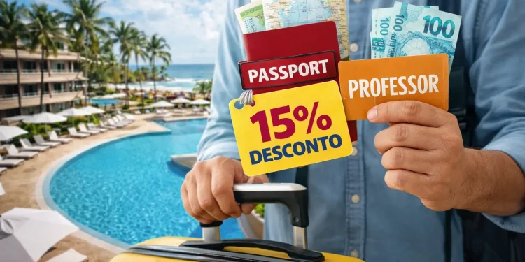 Turismo: Professores terão até 15% de desconto em hotéis de todo o Brasil até 2027