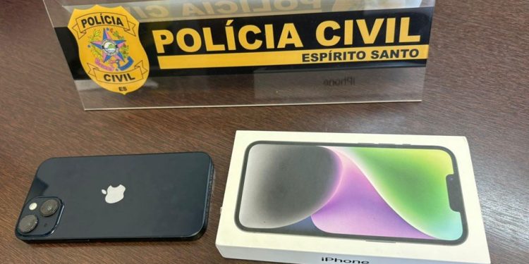 Guarapari: Polícia Civil recupera celular obtido por meio de golpe e identifica receptador