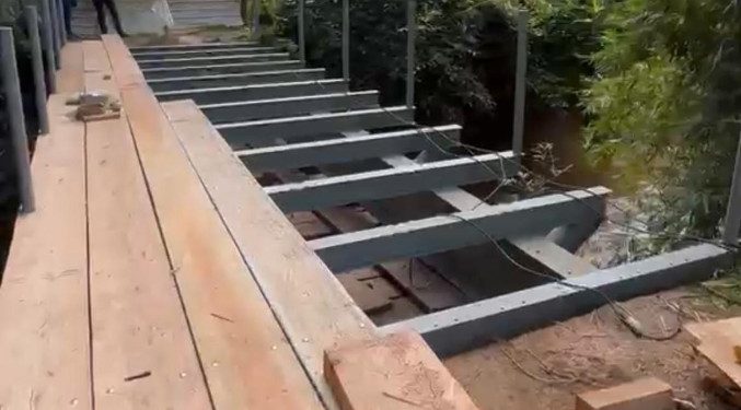 Anchieta: Prefeitura finaliza obra na ponte de Olivânia