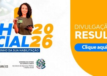 Estado: Detran|ES divulga a lista de 9 mil selecionados no CNH Social 2026