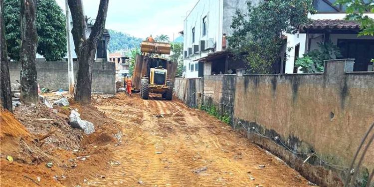 Alfredo Chaves: Obra de canalização do Valão da Palha avança