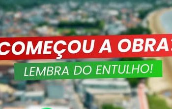 Anchieta: Prefeitura reforça orientação sobre descarte correto de entulho durante obras
