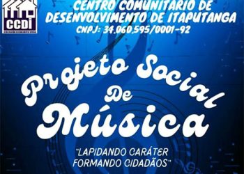 Piúma: Inscrições para Projeto Social de Música em Itaputanga abertas até sábado (10)