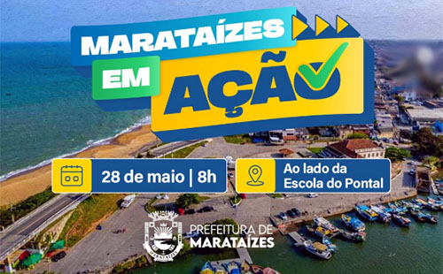 Marataízes: 2° Mutirão de Serviços acontece nesta quinta (28)