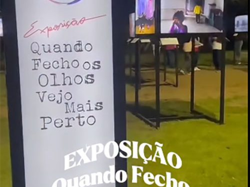 Piúma: Cidade Piúma recebe exposição “QUANDO FECHO OS OLHOS, VEJO MAIS PERTO” com obras de fotógrafos cegos