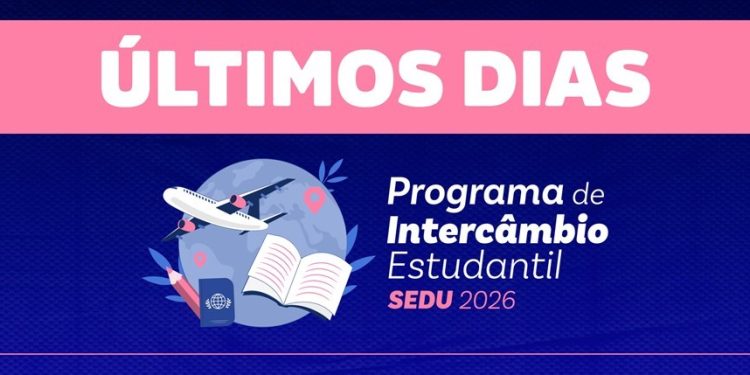 Estado: Prazo para inscrição no intercâmbio Sedu termina na segunda (4)