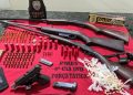 Sul do Estado: Operação integrada prende dois suspeitos e apreende armas e drogas
