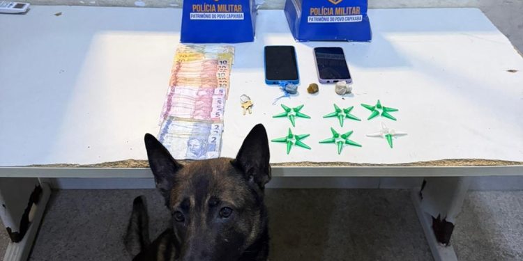 Guarapari: 10º BPM realiza prisões por tráfico de drogas e recupera veículo
