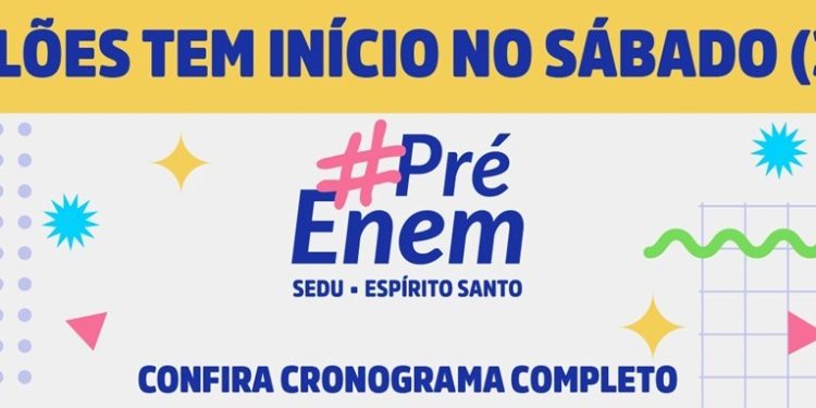 Estado: Sedu inicia aulões presenciais de Redação do curso preparatório Pré-Enem