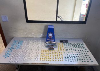 Guarapari: 10° BPM apreende grande quantidade de drogas, cumpre mandado e retira arma de fogo de circulação