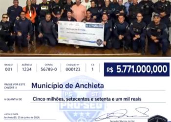 Anchieta: Marcos Do Val entrega quase R$ 6 milhões e para Segurança Pública e lança Cápsula Tecnológica PRO-SEG